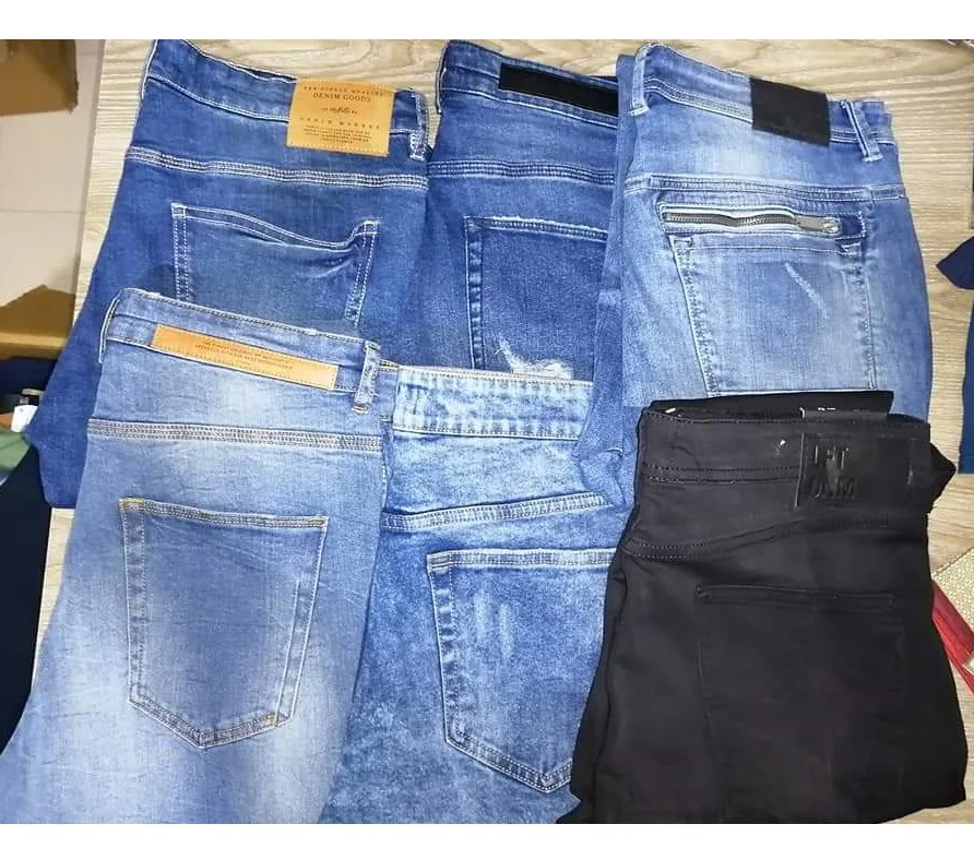 Высококачественные брендовые этикетки, женские пикантные обтягивающие джинсы стрейч с эффектом потертости, застежка-молния на пуговицах, в наличии в Бангладеш