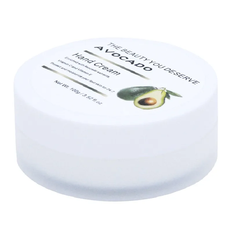 Отбеливающий питательный органический увлажняющий восстанавливающий крем для рук от авокадо OEM/ODM