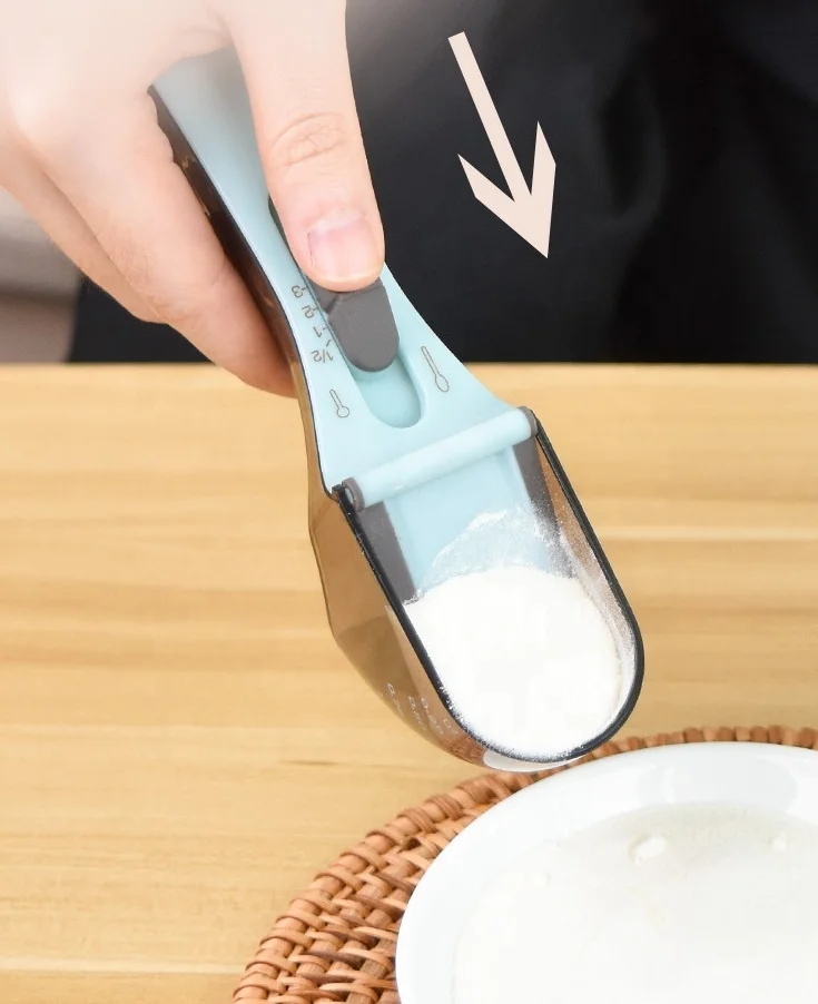 Factory Wholesale cheap Unique Measuring Spoon Plastic Pets Food Shovel Scoop Measuring Spoon