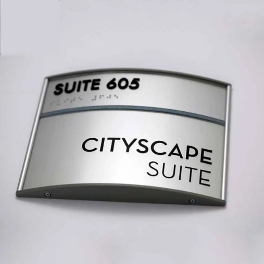 Wholesale Customized No MOQ House Number Board House Numbers Street Letters Sign Door Number Plates Address Plaques