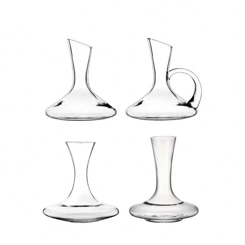 Stock 3Pc 5Pc Red White Wine Glass Decanter Set