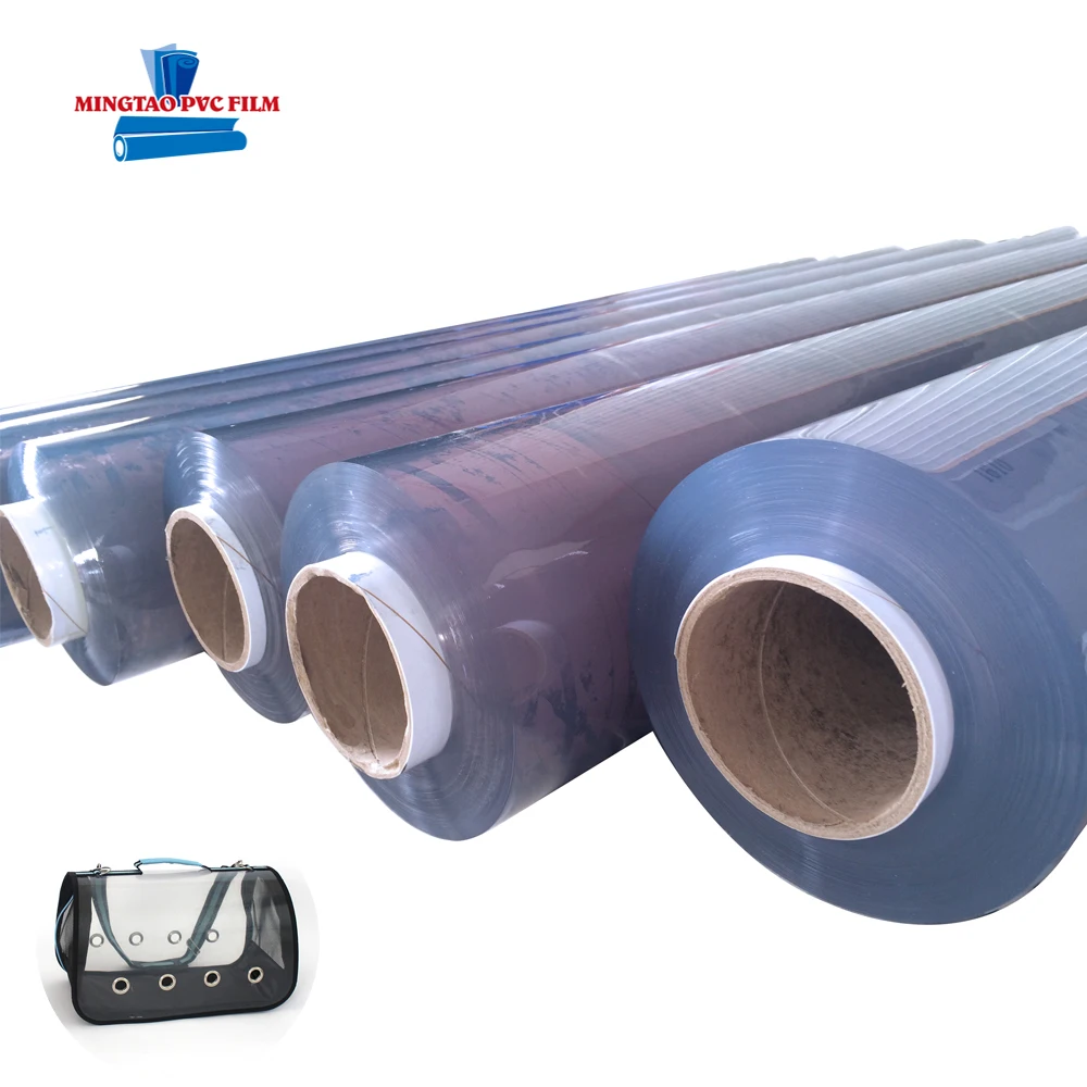 Vinyl PVC film Transparent Roll PVC super clear film