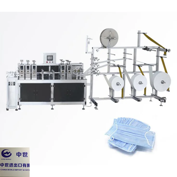 
3 Ply Procedure Non-woven Disposable Face Mask Machine 