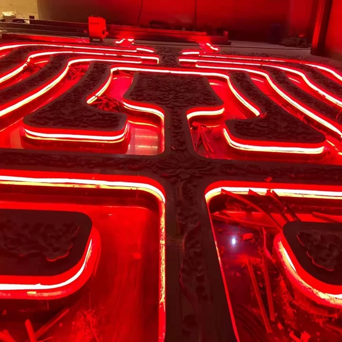 outdoor waterproof long strip led PVC LED neon flex 10x20mm Flat IP68 Most Popular Products led_neon_flex Vertical 18x16mm WS281