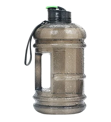 Hot selling plastic water bottle 2.2L gym jug with measurement scale and handle