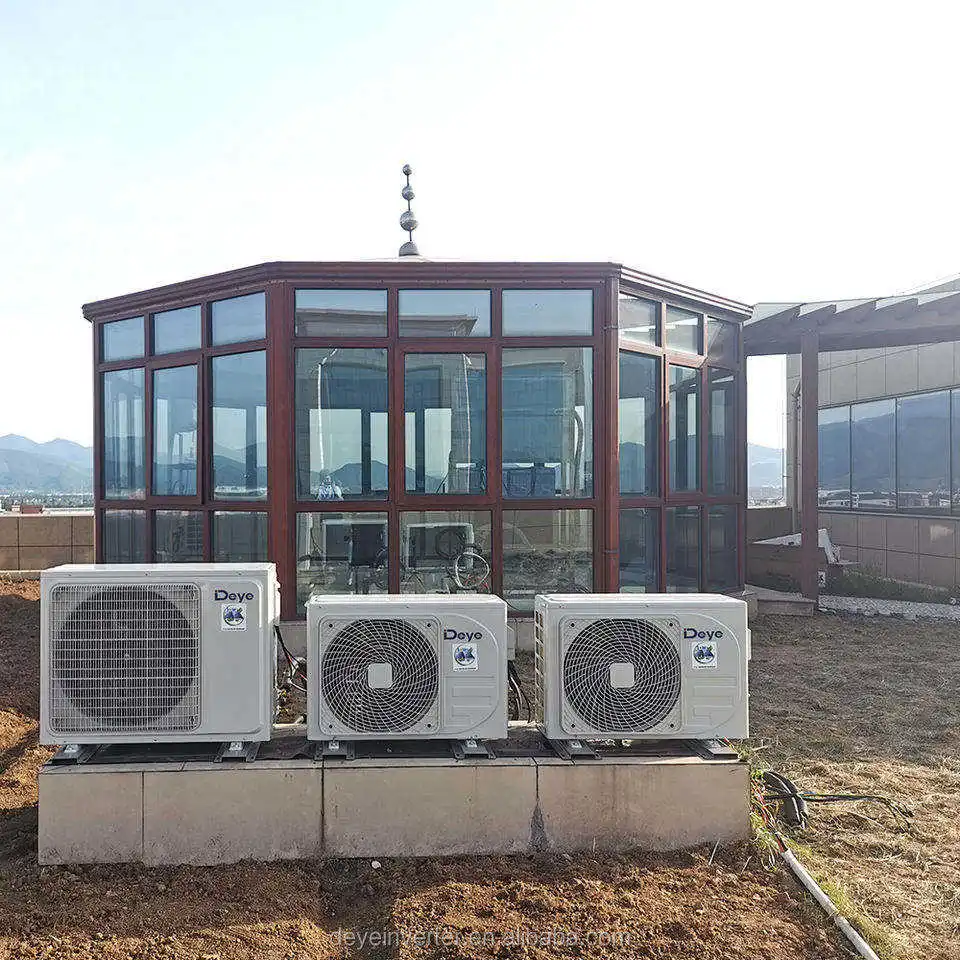 New Energy Dc Ac Solar Air Conditioner 12000 18000 Btu Hybrid Air Conditioner For Home