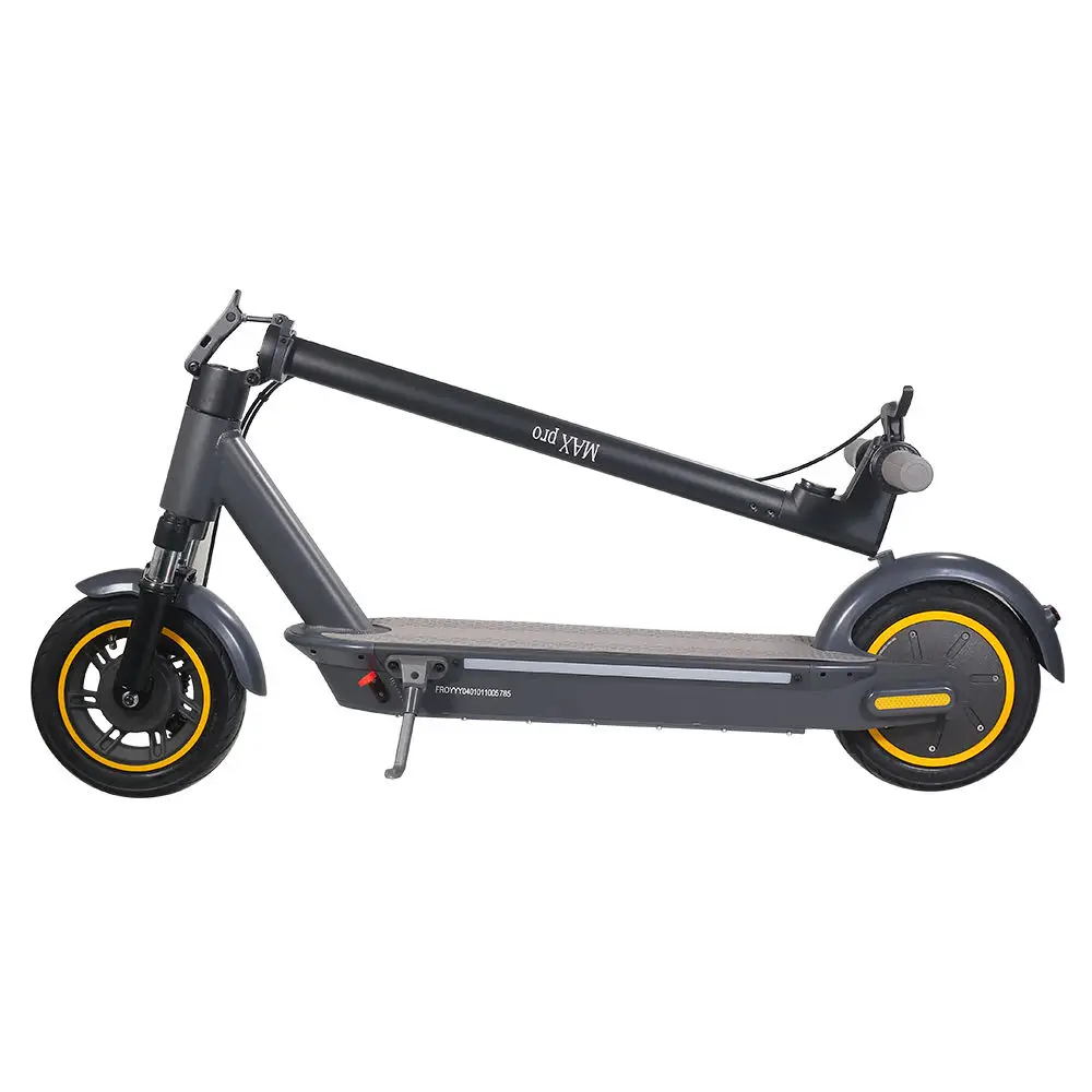 36V 500W Portable 10-Inch Electric Scooters with Front Suspension Side light Powerful Tool