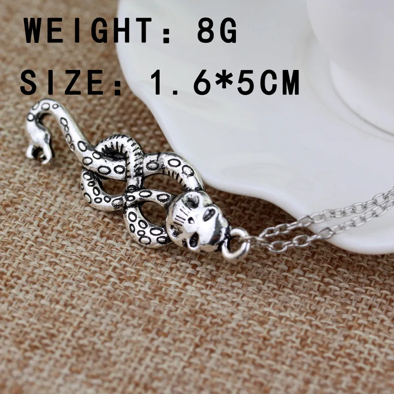 Wholesale Vintage Anime Neck Jewelry India Snake Necklace Stainless Steel Neck Chain Snake Pendant Necklace