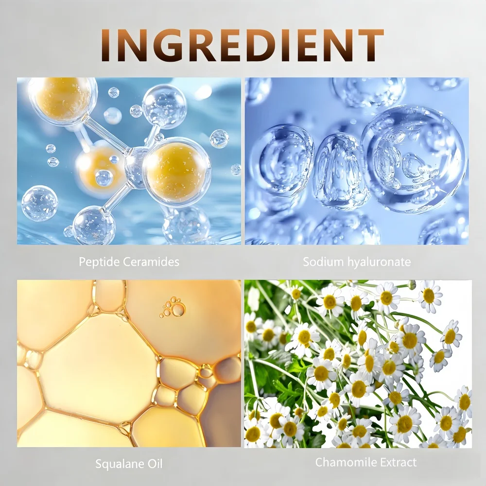 OEM ODM Сыворотка для ночного восстановления 30 мл с гиалуроновой кислотой и пептидами ночная сыворотка разглаживания упругости кожи антивозрастной восстанавливающий уход оптовая продажа