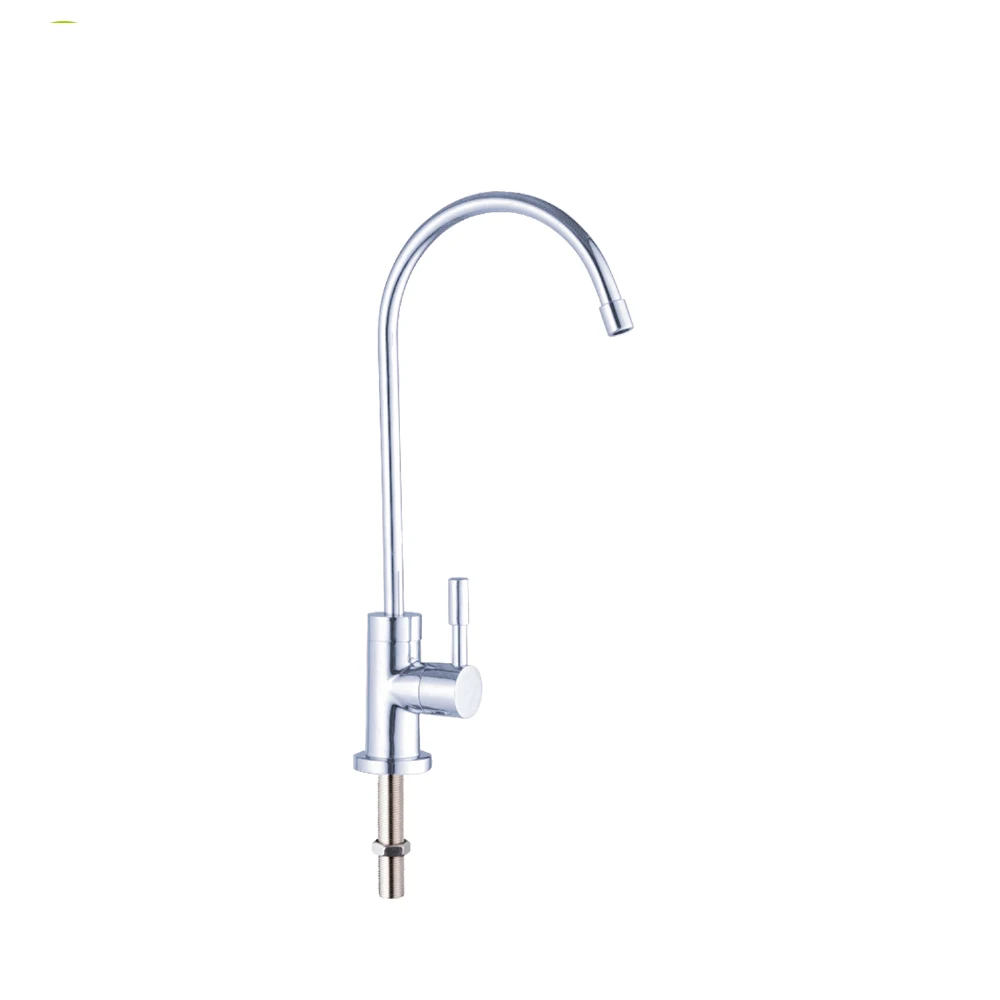 High quality kitchen drinking water faucets, gooseneck stainless steel kitchen filter faucet