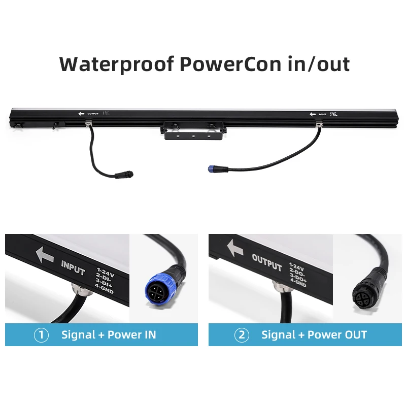 IP65 Waterproof RGB LED Pixel Tube Outdoor ArtNet LED Pixel Mapping Light Bar DJ Party Sta Lighting Party Equipment