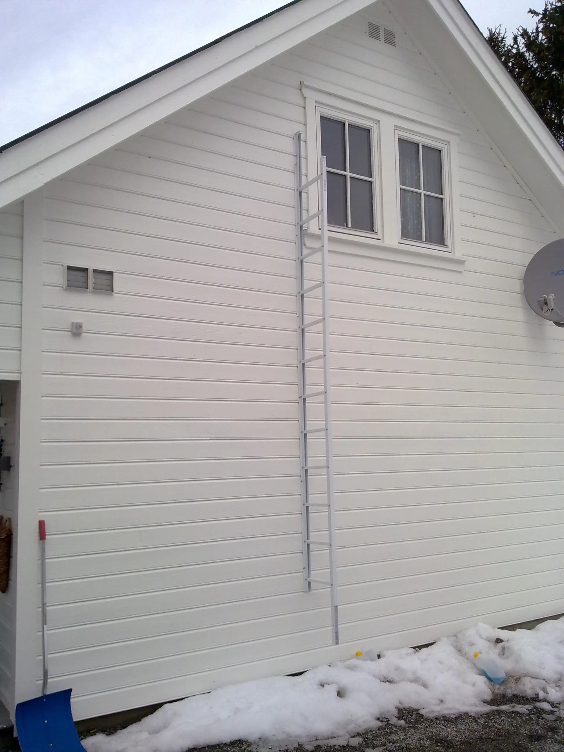 DX--7010 hot sell Aluminum  Fire Escape Ladder Safety Rope folding Ladder emergency escape ladder