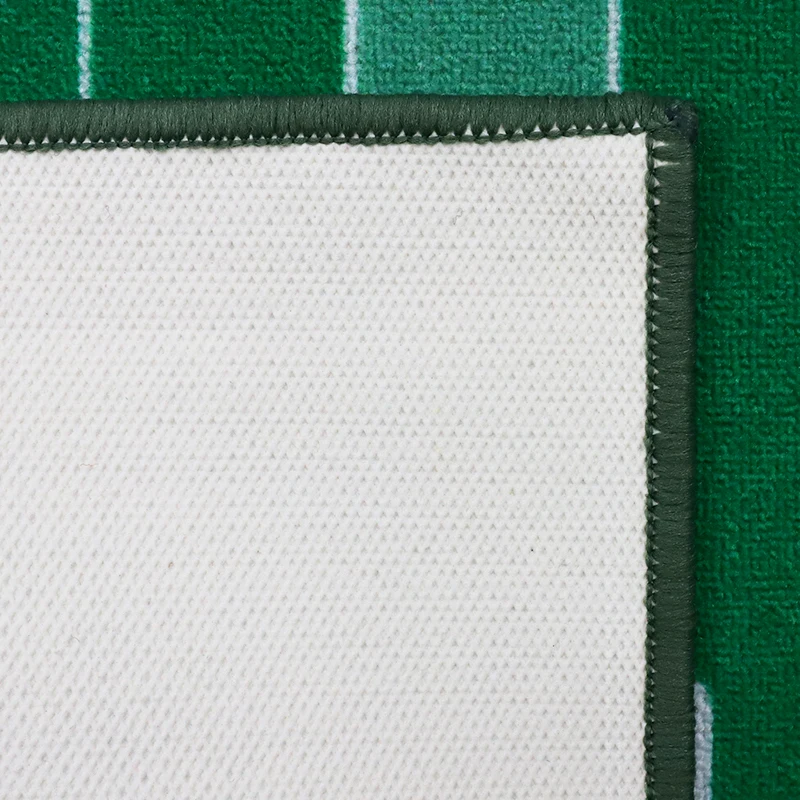 Super Anti Skid Customized Style Indoor Mat for Kids Play Kitchen Natural Latex Floor Mat Nylon Latex 3D Logo Printing Mat