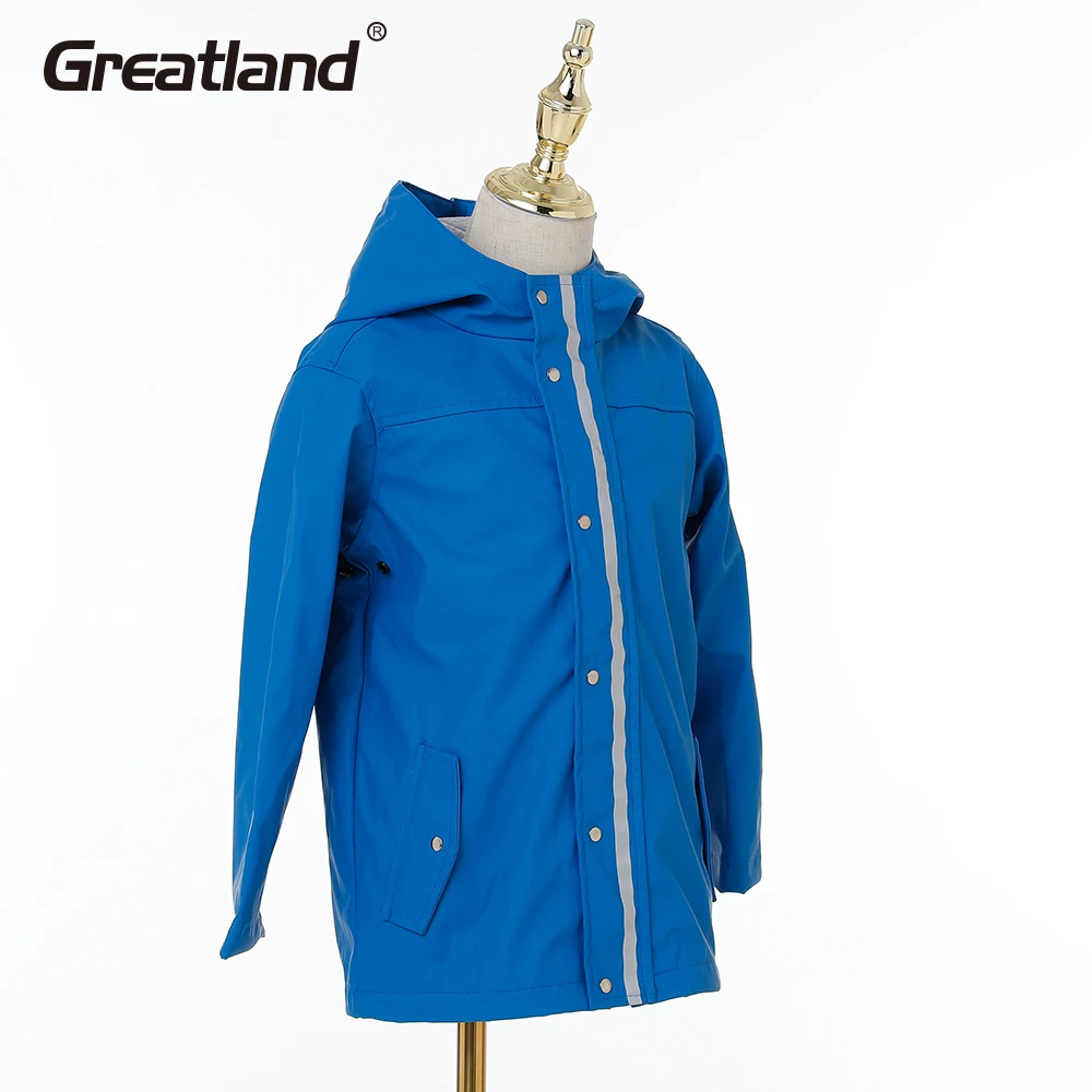 Оптом PU 100% водонепроницаемый дождевик мотоциклетный мужской дождевик