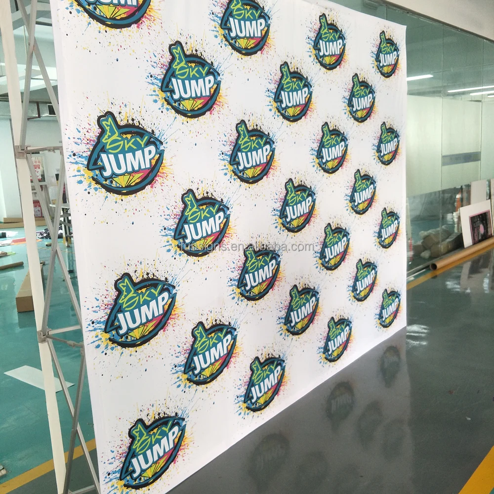 10ft Easy Pop Up Shop Display Wall Banner, Pop Up Display Backdrop