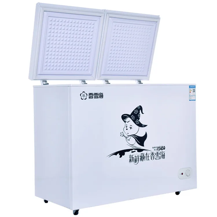 BCD-268 Сделано в Китае высокое качество коммерческий охладитель морозильник холодильник для