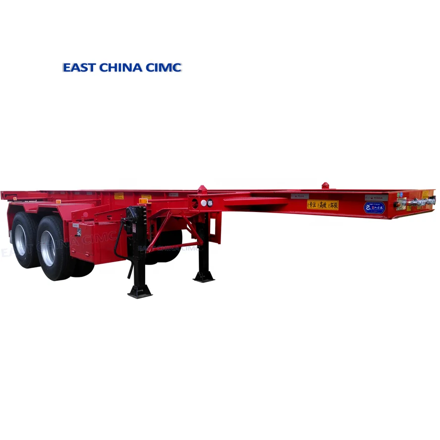 China Skeletal Manufacturers Cheap Price 12M Skeleton Trailer Container Shipping For Sale