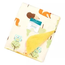 Excellent quality quilted knitted fluffy baby muslin blanket