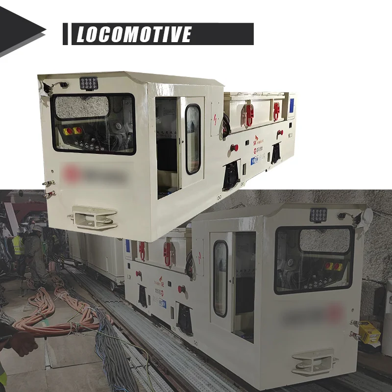 TimesPower Professional Manufacturing 6-85ton Tunnel Locomotive Electric Train Lokomotive