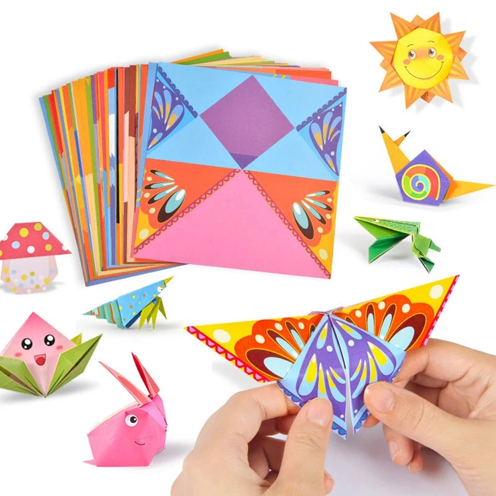 
Children Origami Paper Animals Handmade Animal 3D Paper Craft Toy 