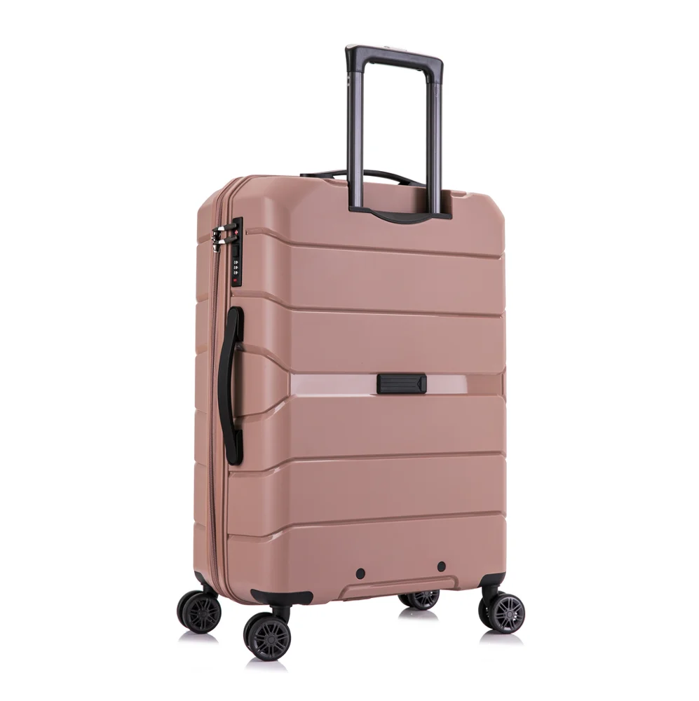 NEWLY DESIGN FACTORY DIRECT PP SUITCASE LUGGAGE 4PCS SET