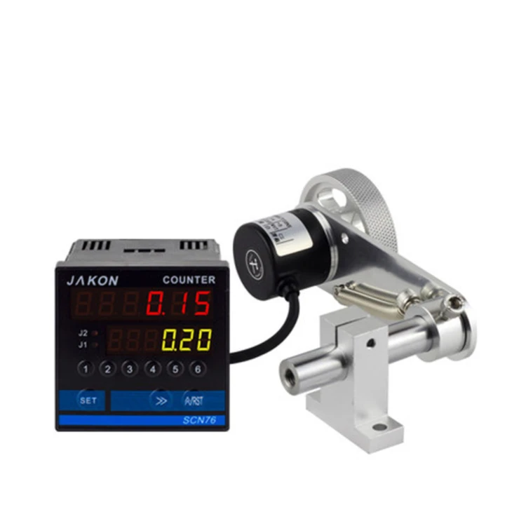 Digital Fabric Length Conveyor Belt Loading Point Mechanical Counter Meter