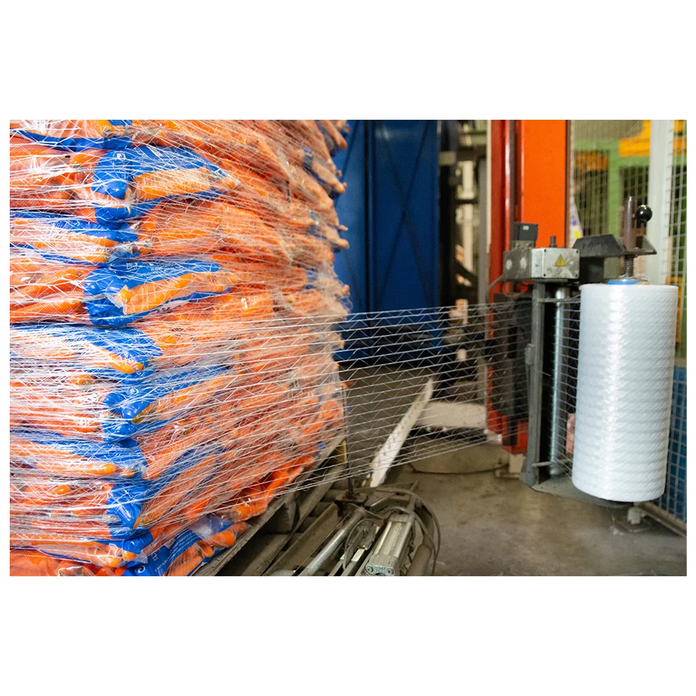Wholesale Net Wrap Plastic Pallet Wrapping Agricultural Hay Bale White Netting Stretch