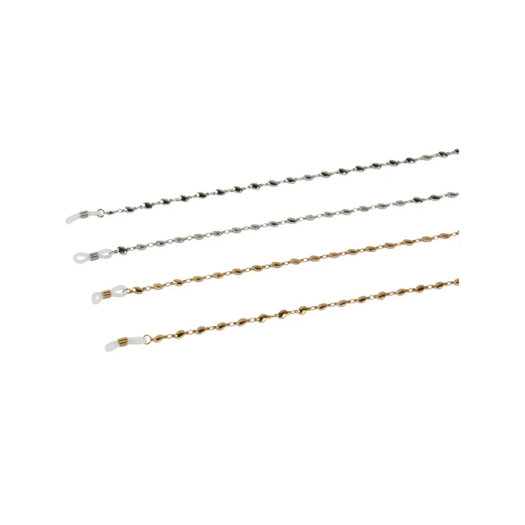 Модная прочная Серебристая цепочка для очков для чтения Shinetai