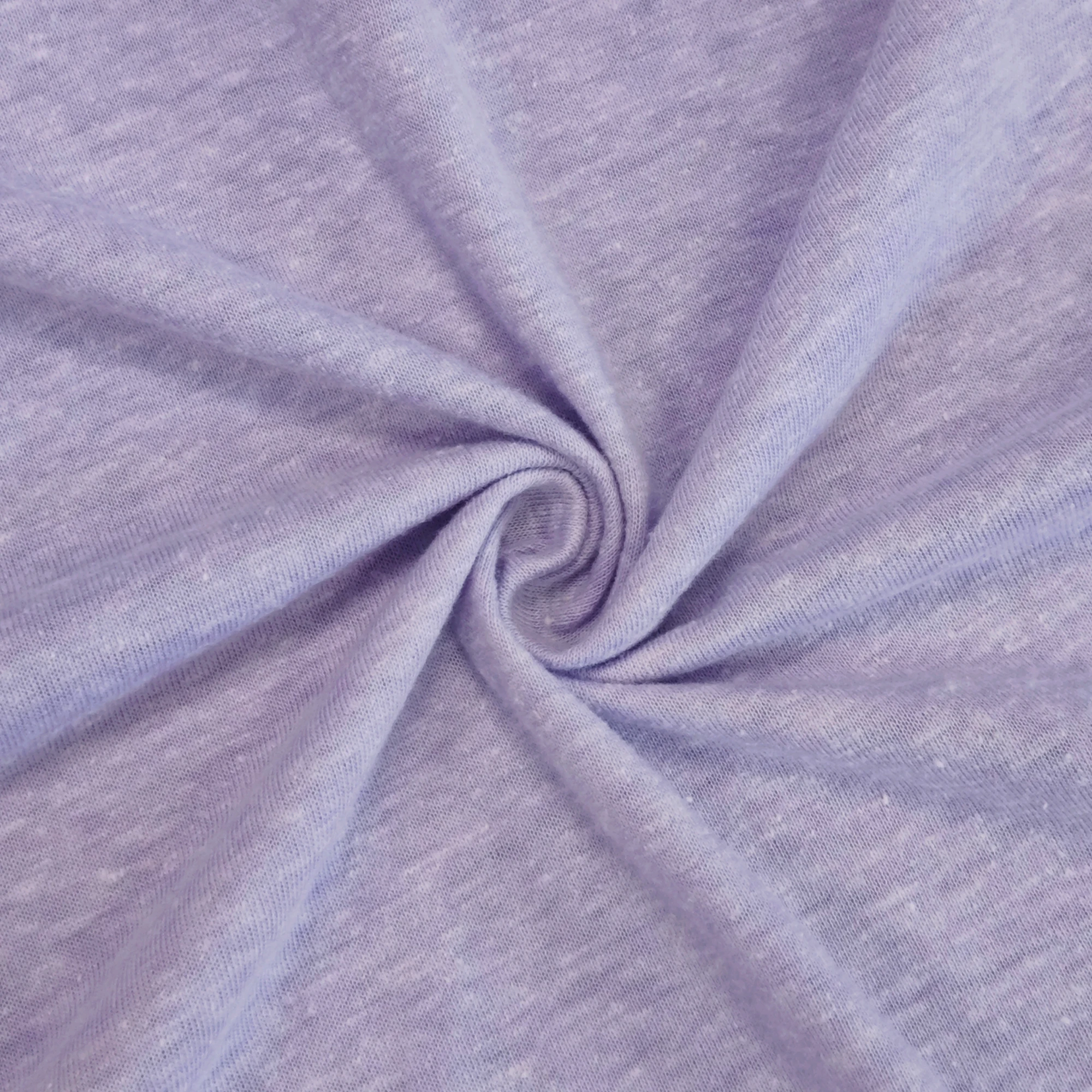 Custom High Quality Breathable Moisture Absorbent TC Polyester Cotton Yarn Dyed Snow Flake Jersey Fabric