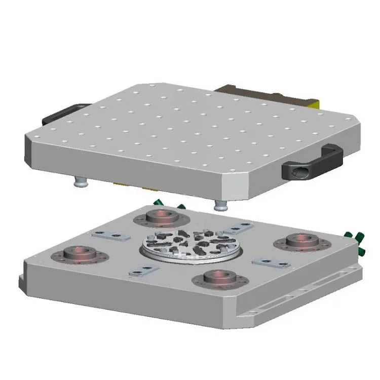 Так же как швейцарская система МТС 6 станций CNC обрабатывающий центр заготовки пневматический Зажимной патрон с Нулевой