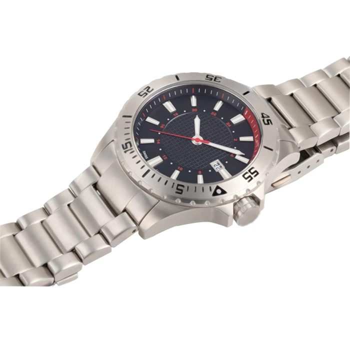 Factory customize luxury luminous men quartz watch stainless steel men wrist watches