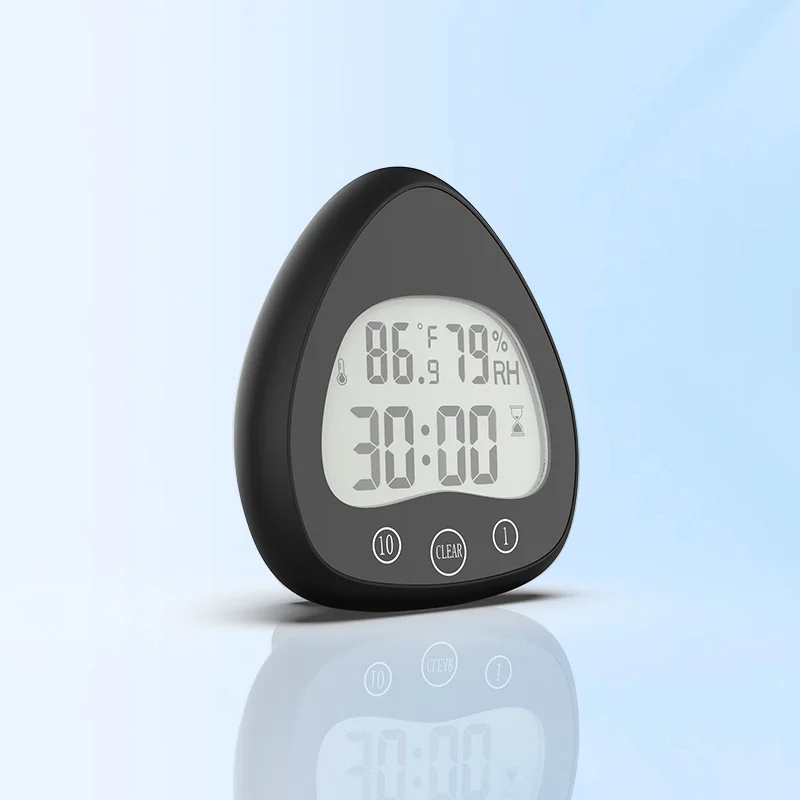 Popular Professional Precise Digital Wall Clock Bathroom Kitchen Digital Timer Waterproof  Clock