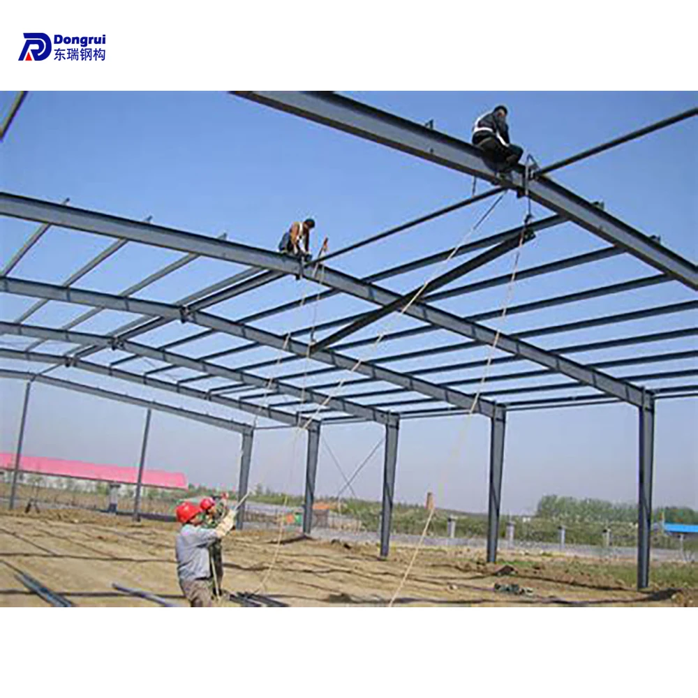 Low Price Structural Steel Truss Commercial Office Building Steel Structure Framed Prefabricated Construction With Drawing