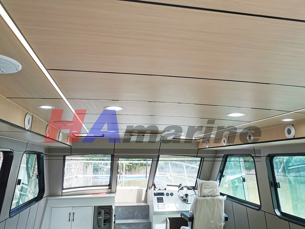 HA1080 catamaran FRP passenger boat