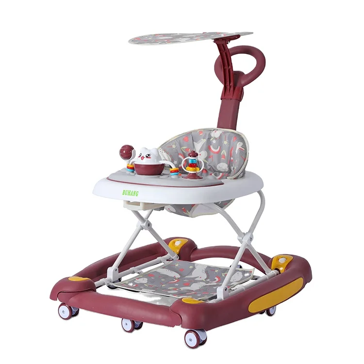andador para bebe  Multifunctional Strollers Music Push Walking Kids Baby Walker With Wheels And Seat 2022