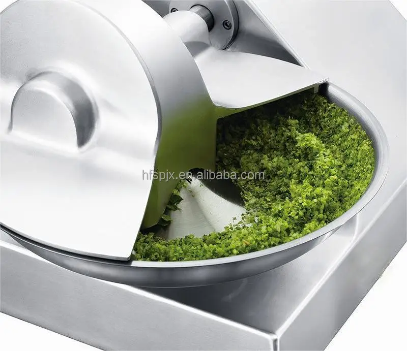High speed meat bowl cutter machine  chopper machine  vegetable and meat bowl cutter for seasoning sausage meat filling