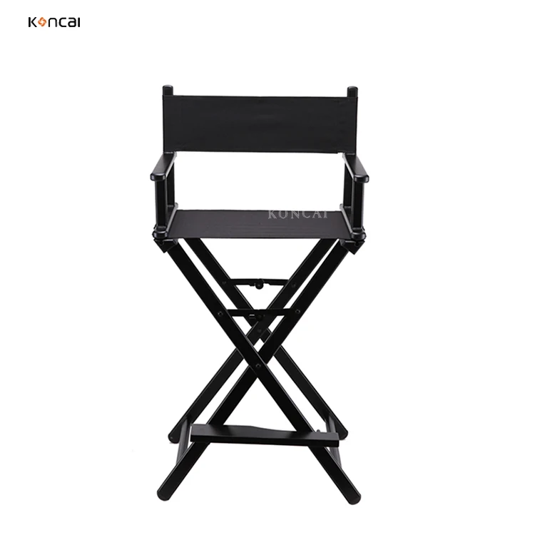 FAMA Certificated Factory Comfortable Aluminum Beauty Salon Chair Cheap Folding Director Chair Portable Makeup Chair