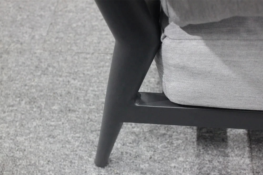 Luxury weather resistant outdoor garden furniture aluminum sofa set for patio