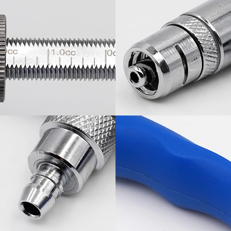 Reusable Automatic Veterinary Continuous Syringes Poultry Inoculator 0.5cc Syringe
