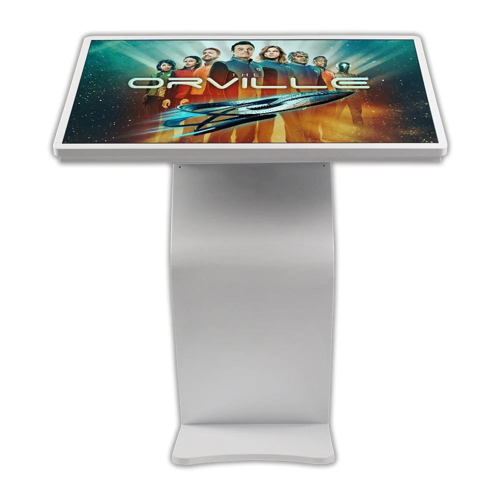 55 inch touch screen kiosk price LCD interactive self service Android kiosk display for shopping mall
