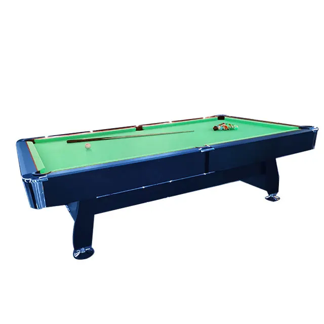 Back ball pool MDF 8 feet pool table