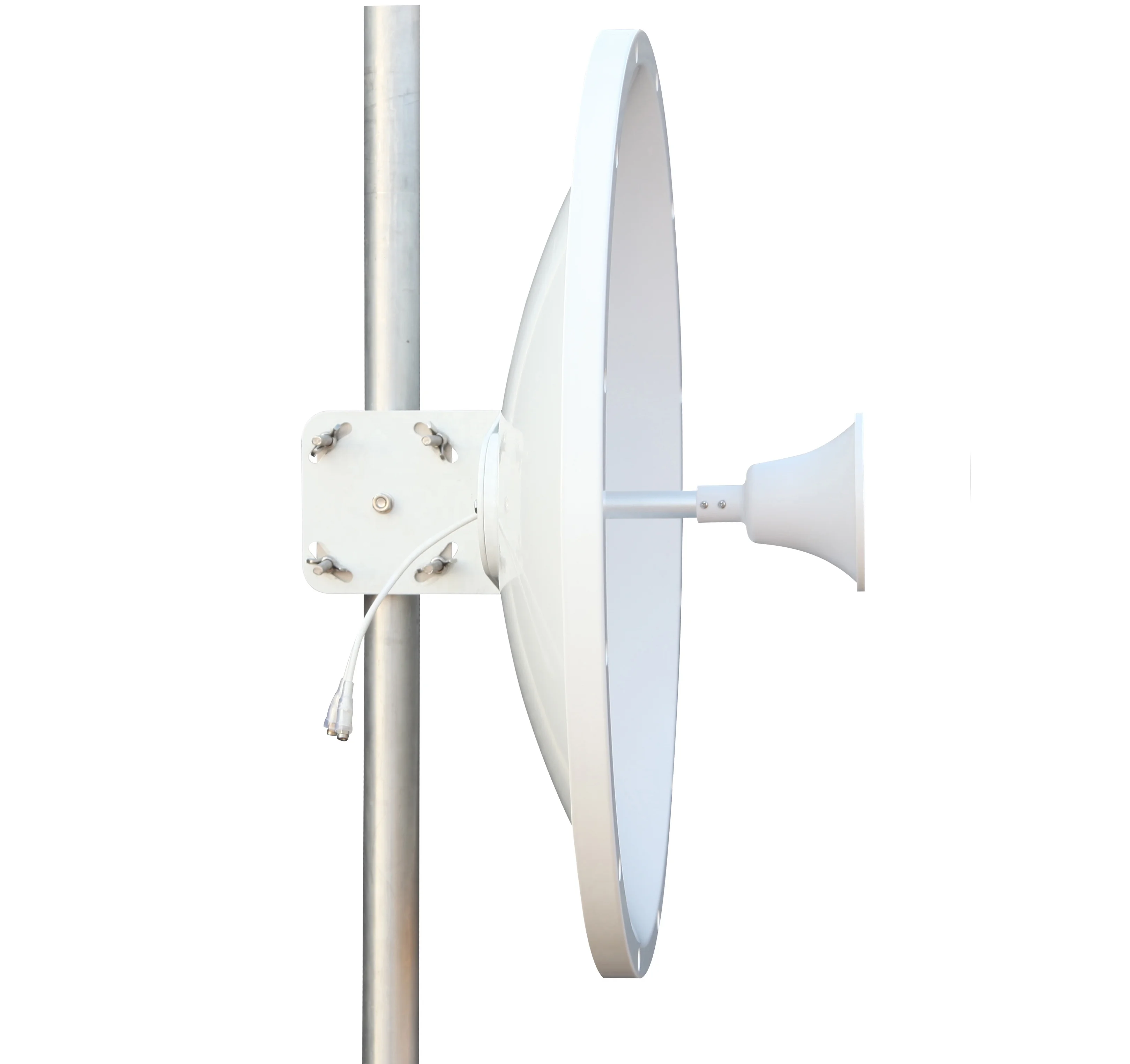 2.3-2.7GHz 0.6m 24dBi mimi Dish Antenna for ubnt rocket m2 and ac