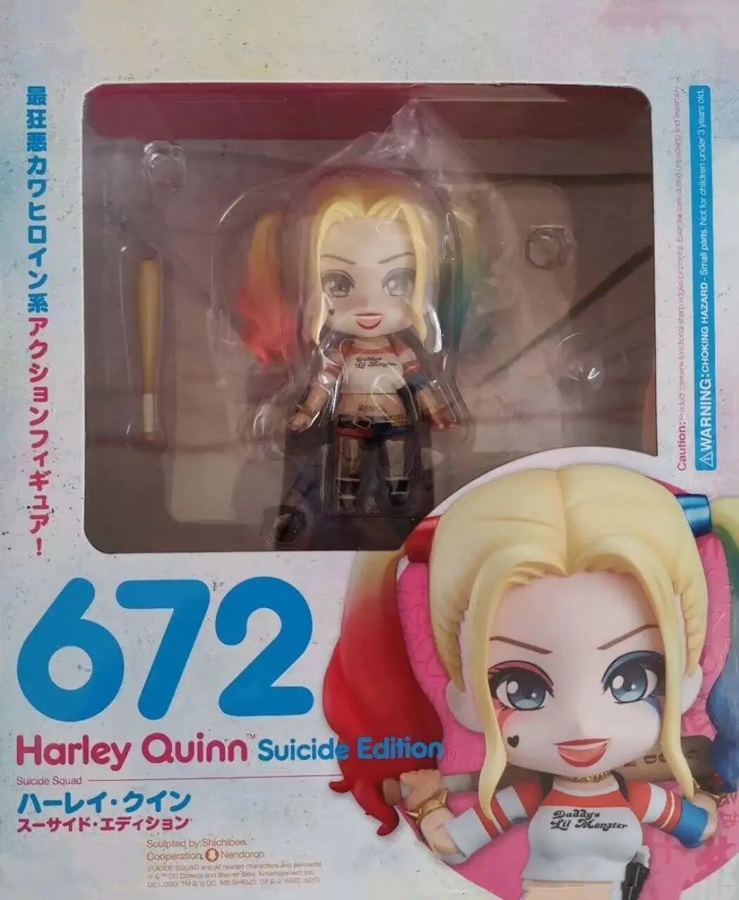Suicide Squads PVC Toys Garage Kits Joker Action Figures Harley Quinn Nendoroids Doll for Collection Gift for Kids