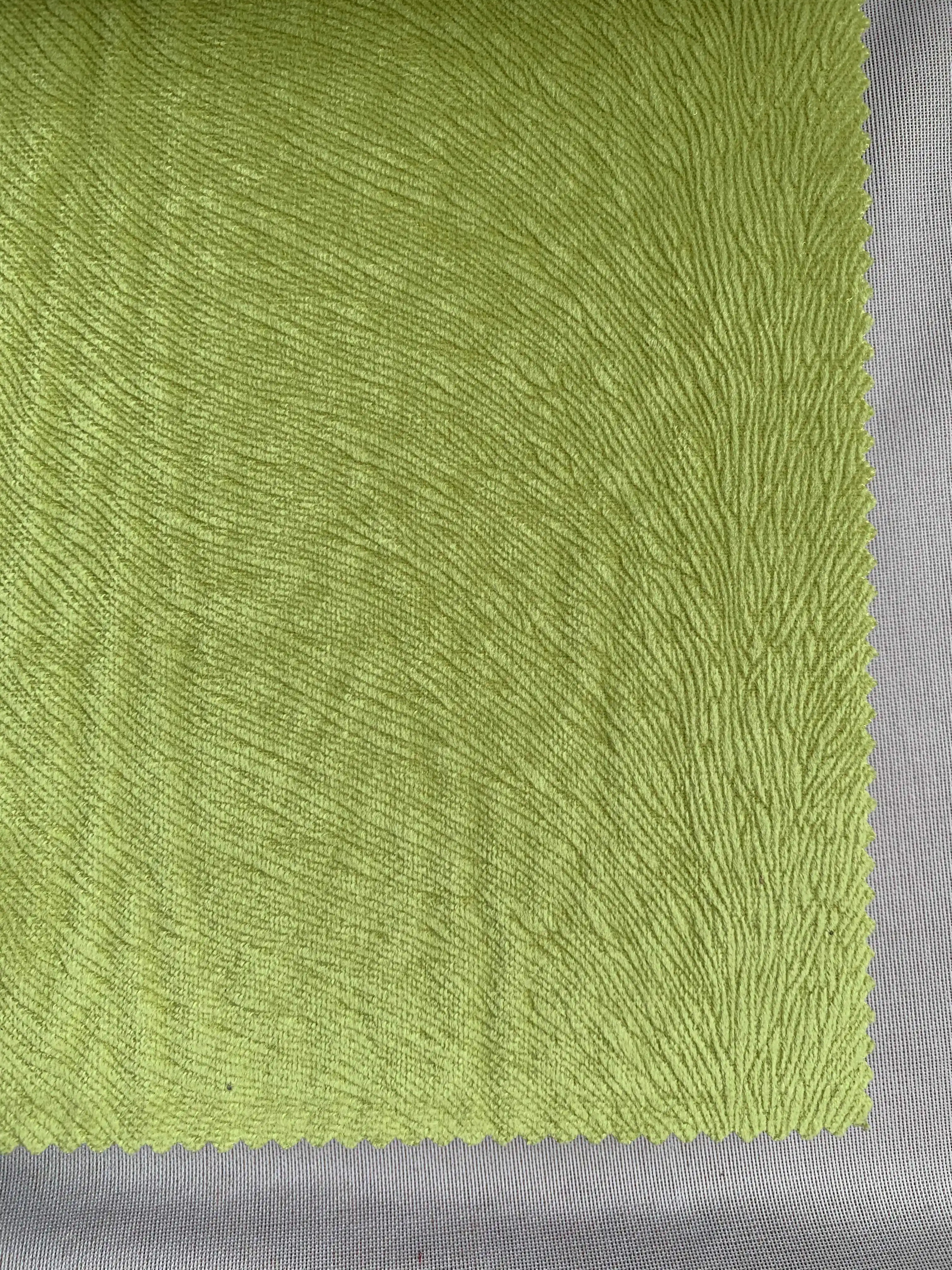 Hot Selling Factory Direct Wholesale Home Textiles 100% polyester high quality fashion burnt-out velvet fabrics