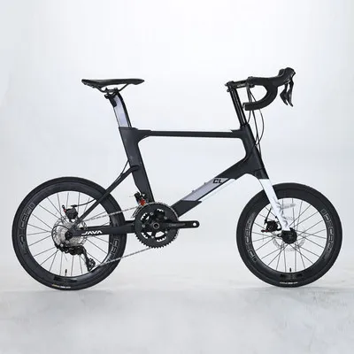 Java CL-CB 20 дюймов углеродного волокна BMX Мини дорожный велосипед гидравлические дисковые тормоза для взрослых в наличии