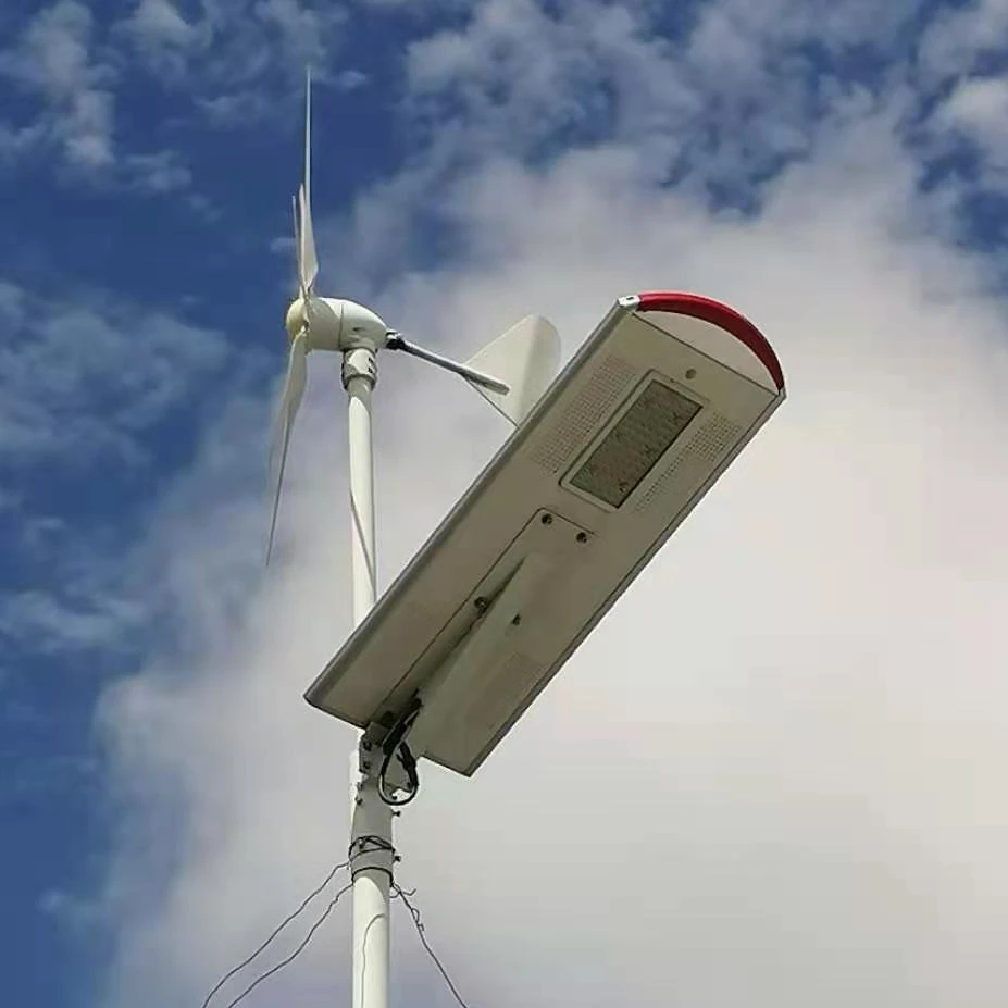 High Brightness Wind Hybrid Solar LED Street Light INTEFLY Factory Supply 12V/300W Wind Turbine Solar Hybrid LED Street light