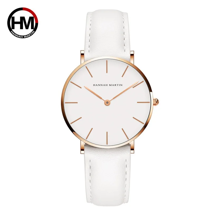HM-CB36 high Quality ladies simple watch Japanese movement waterproof belt women watch