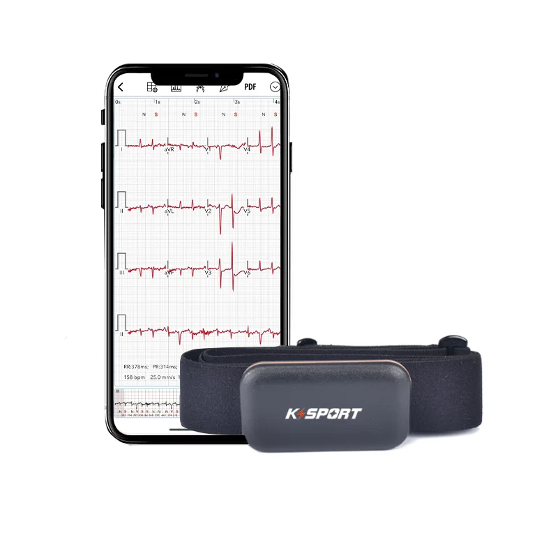 Hot Sale High Quality Heart Rate Sensor Chest Belt Strap BLE and ANT+ Heart Rate Monitor