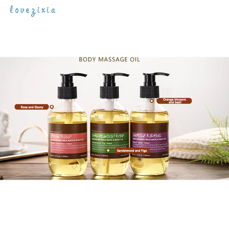 Body Scraping Oil, Relaxing Tendons and Activating Open Back Massage Oil for Treatment of Lumbar Disc Herniation Herbal Oil OEM