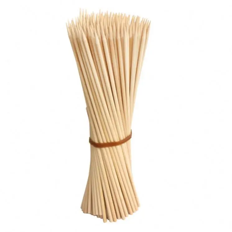 Disposable natural bamboo satay stick corn dog sticks